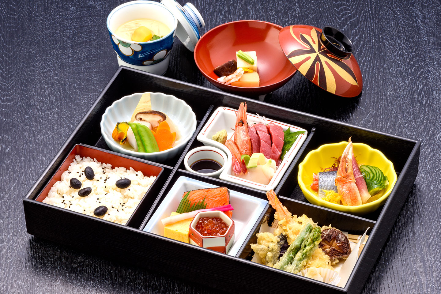 松花堂膳5個 松花堂膳5個